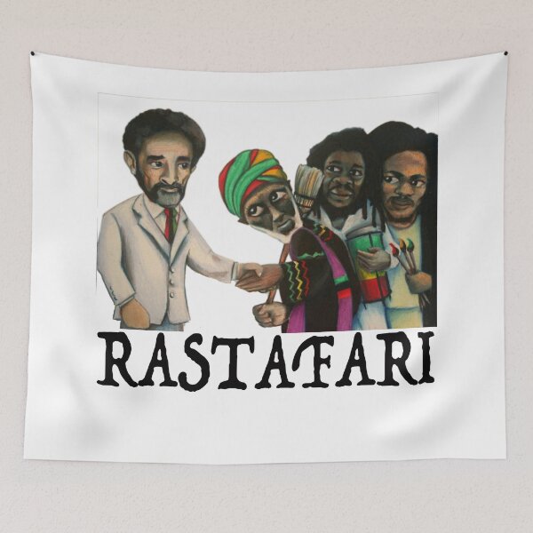 Item preview, Haile Selassie I Meets Rastamen Jah Sunny Arts Design designed and sold by JahSunny.