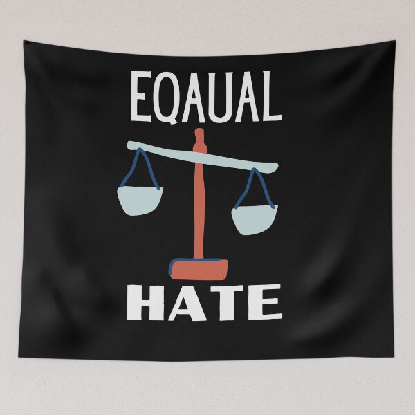 Item preview, Hate Everyone Equally designed and sold by Thetruemo.