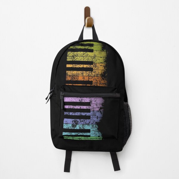 Item preview, Piano piano keyboard colorful, retro, vintage designed and sold by PicturePatty.