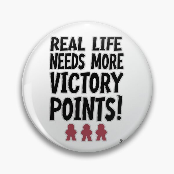 Item preview, Real Life Victory Points Board Game Humor Motto designed and sold by mytshirtfort.