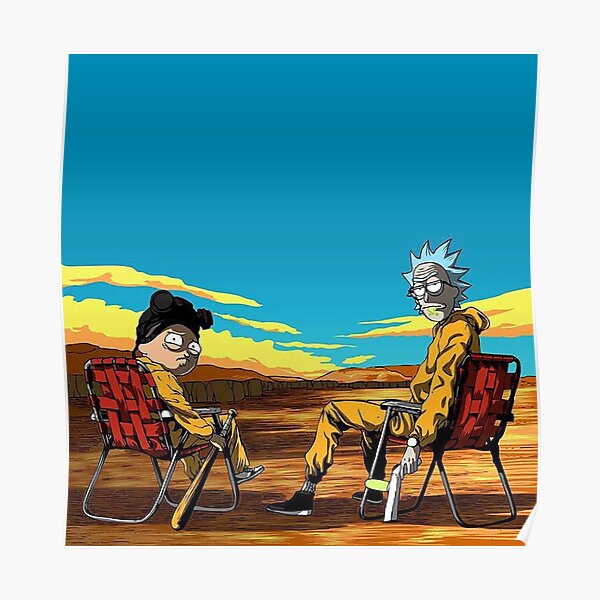rompiendo a rick Póster