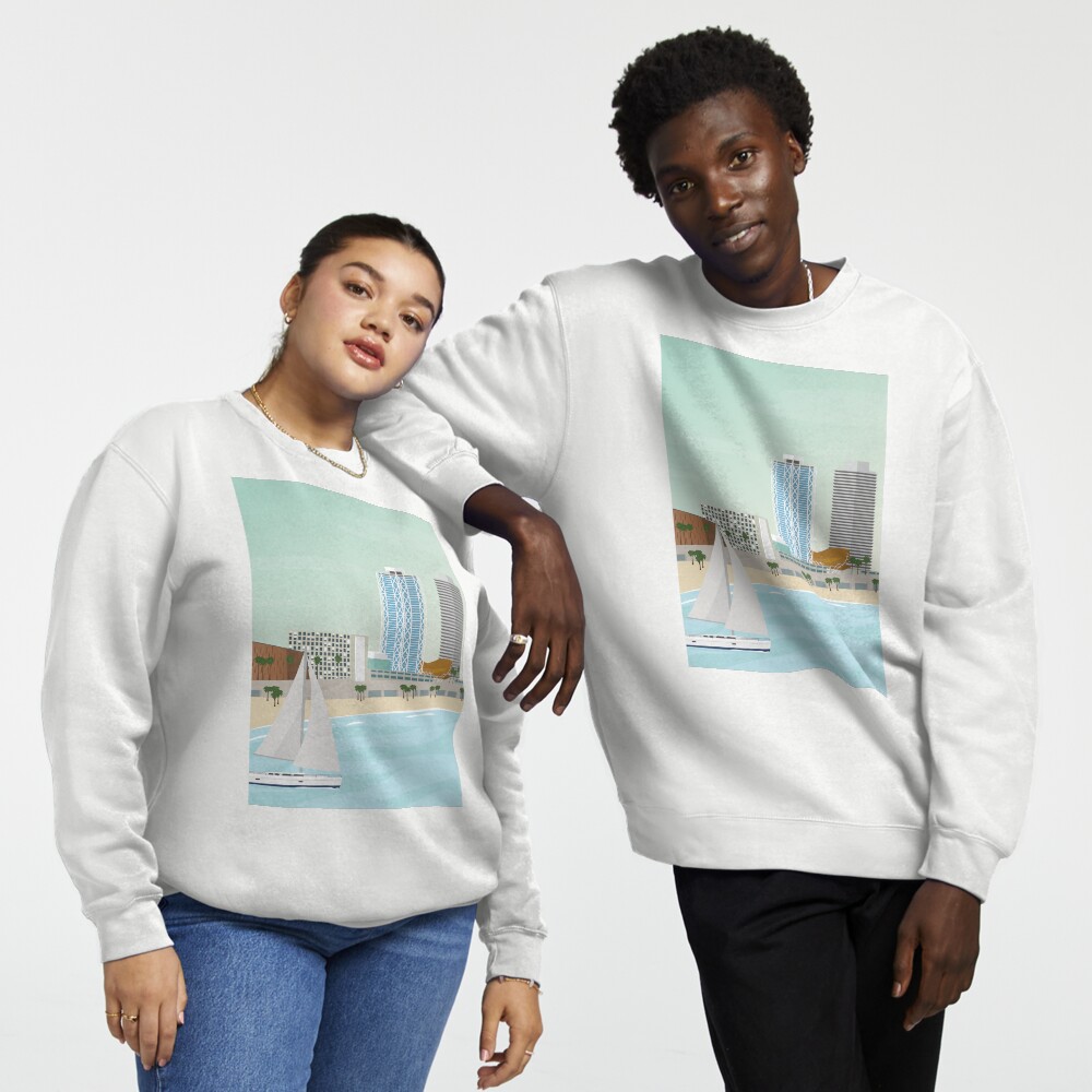 Vista previa del artículo con la obra «Sudadera sin capucha», diseñado y vendido por ANUE.