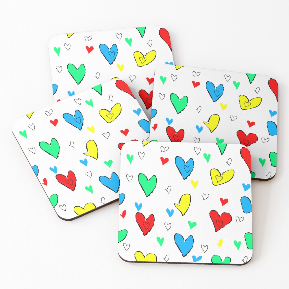 Item preview, Coasters (Set of 4) designed and sold by ReflectedCrafts.