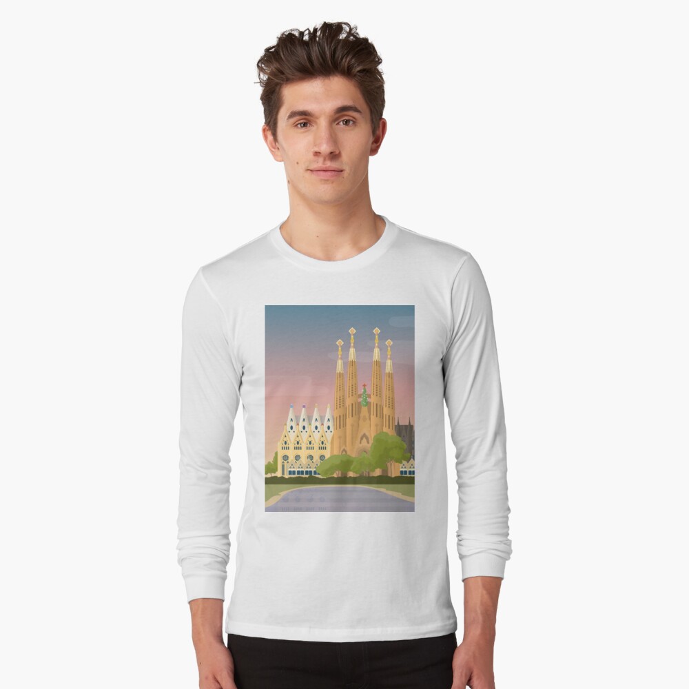 Vista previa del artículo con la obra «Camiseta de manga larga», diseñado y vendido por ANUE.