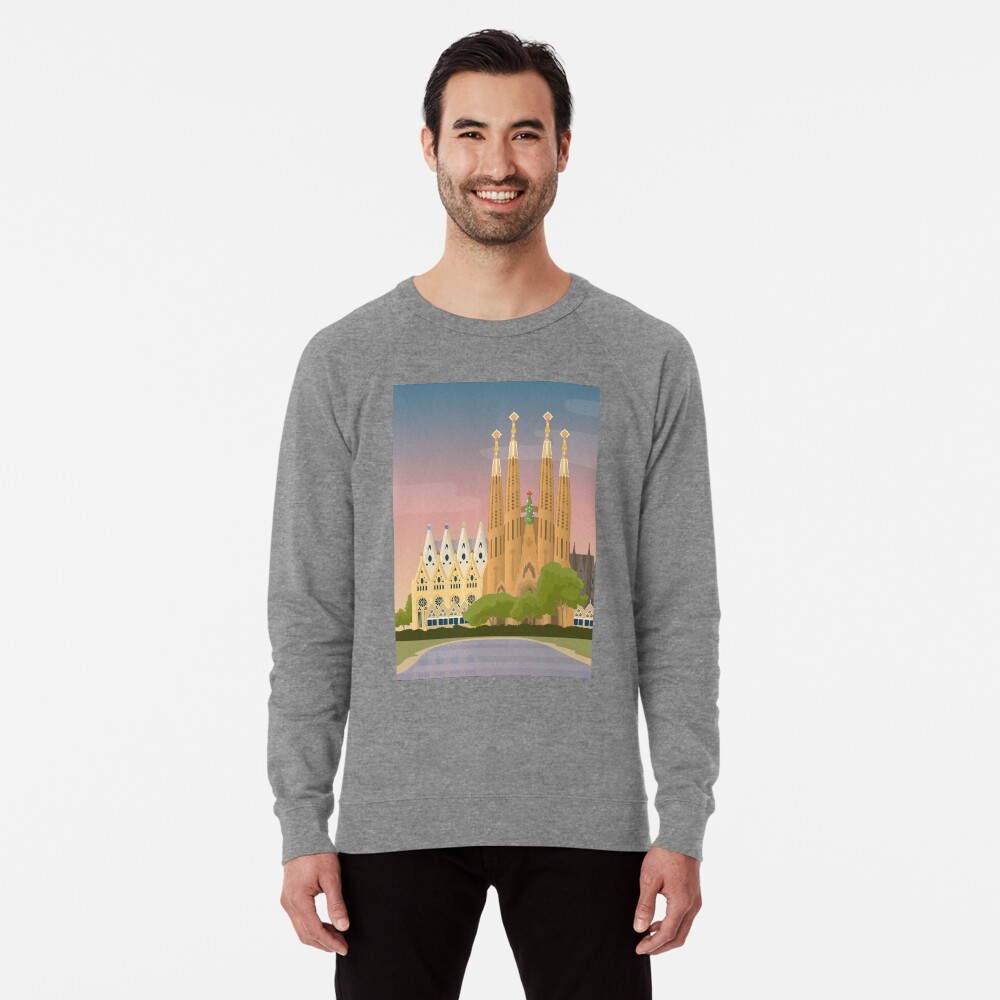 Vista previa del artículo con la obra «Sudadera ligera», diseñado y vendido por ANUE.