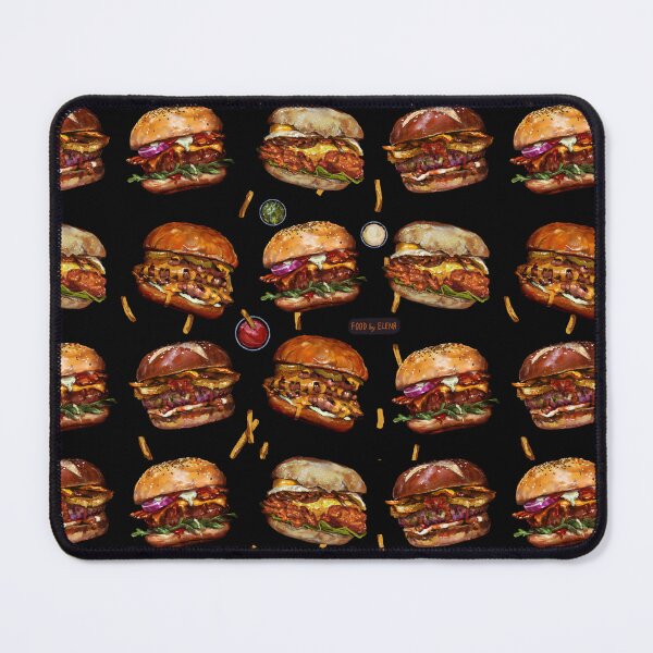 Item preview, Burgers for four designed and sold by ElenaCandil.