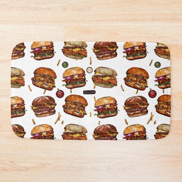 Item preview, Burgers for four designed and sold by ElenaCandil.