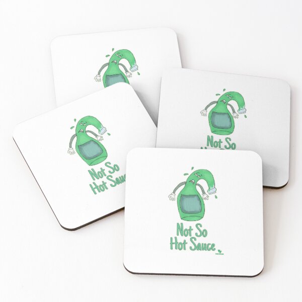 Item preview, Not So Hot Sauce Funny Bottle Cartoon Motto designed and sold by mytshirtfort.