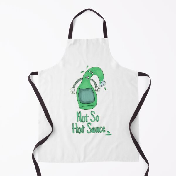 Item preview, Not So Hot Sauce Funny Bottle Cartoon Motto designed and sold by mytshirtfort.