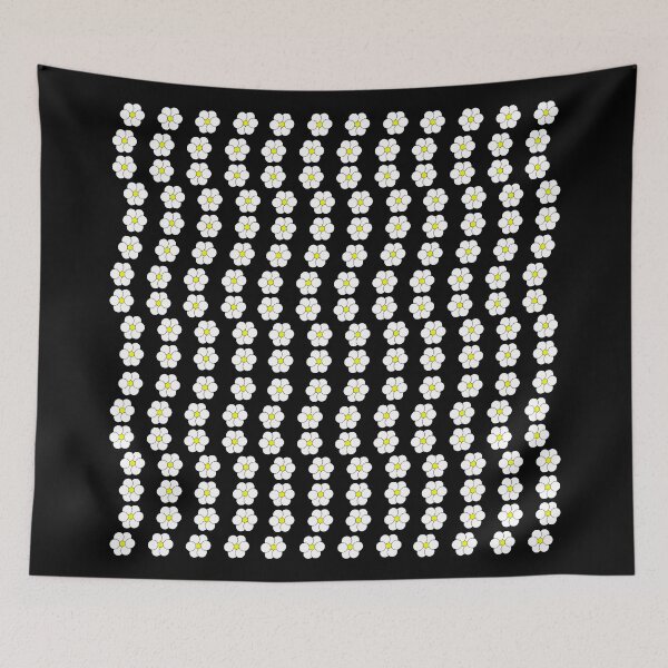 Item preview, Trailing White Flowers designed and sold by janraydesigns.