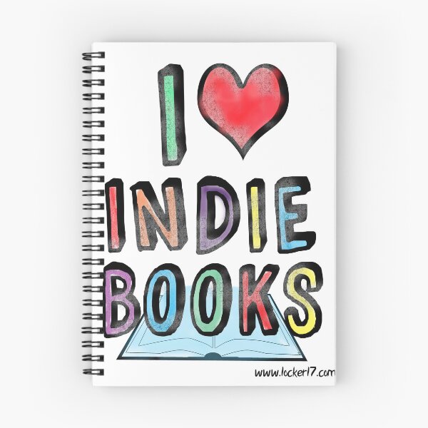 Item preview, I Love Indie Books Cool Authors Design designed and sold by mytshirtfort.