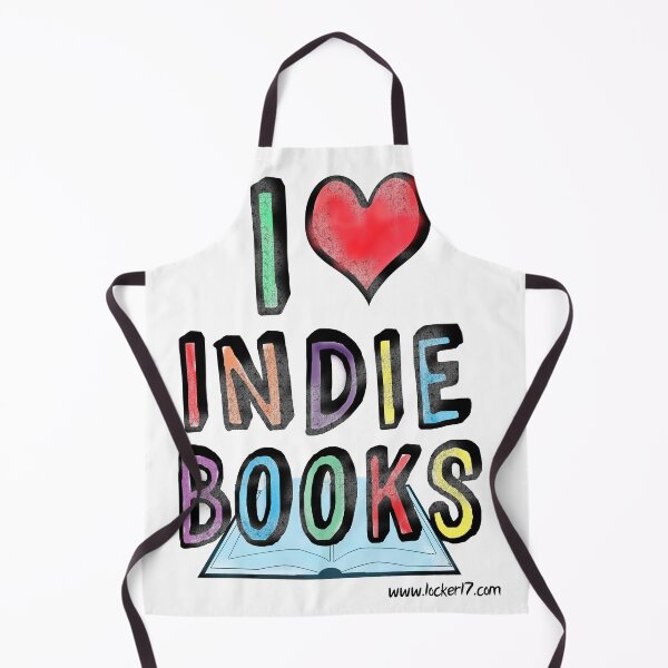 Item preview, I Love Indie Books Cool Authors Design designed and sold by mytshirtfort.