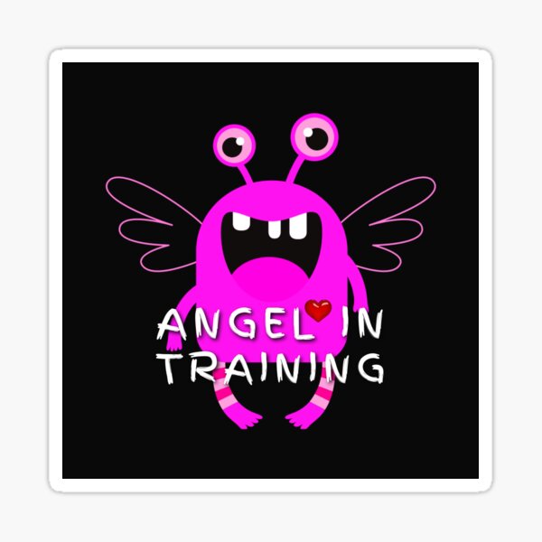 Angel in Training Sticker