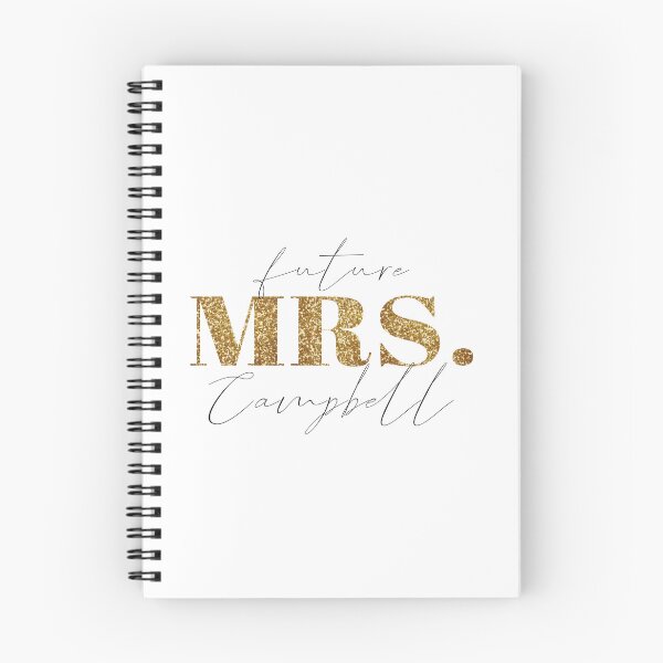 Item preview, Future Mrs Campbell designed and sold by blacklittlemoon.
