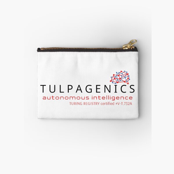 Item preview, Tulpagenics Autonomous Intelligence (William Gibson t-shirt Agency) AI t-shirt designed and sold by Gibson Futures.