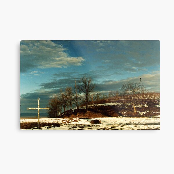 The cross Metal Print