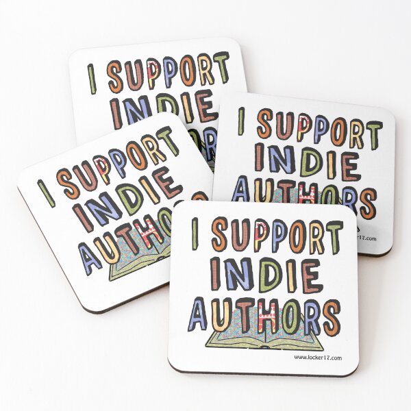 Item preview, I Support Indie Authors Book Lover Reading designed and sold by mytshirtfort.