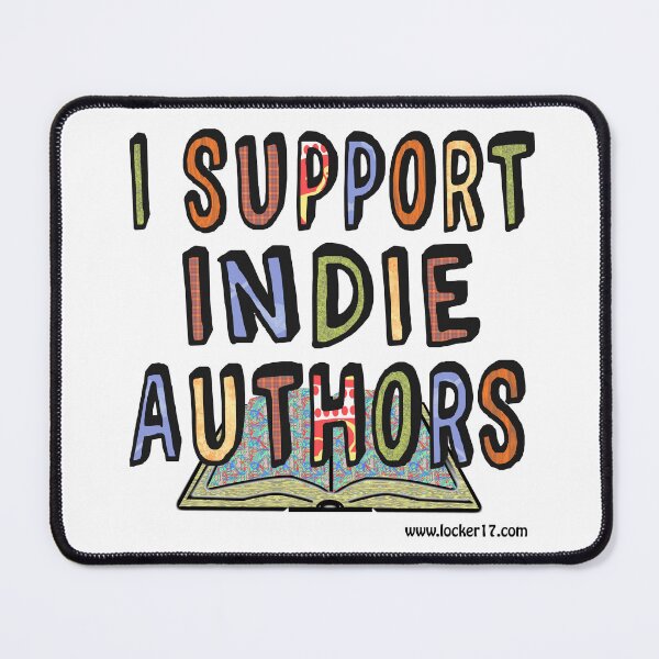 Item preview, I Support Indie Authors Book Lover Reading designed and sold by mytshirtfort.