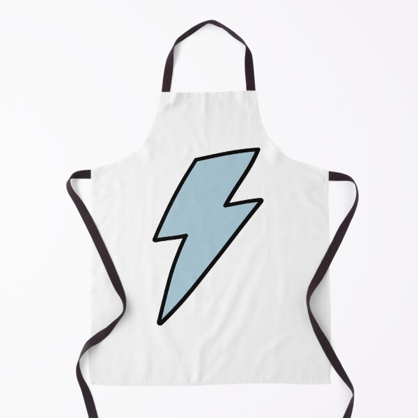 Item preview, Lightning Bolt Baby Blue designed and sold by soundlesswaves.