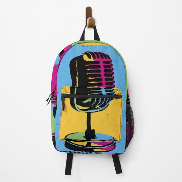 Item preview, Retro Pop Art Microphones  designed and sold by MandVDesigns.