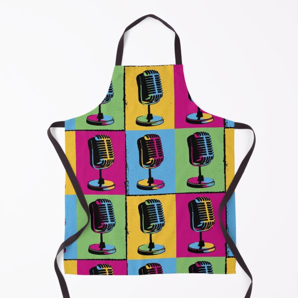 Item preview, Retro Pop Art Microphones designed and sold by MandVDesigns.