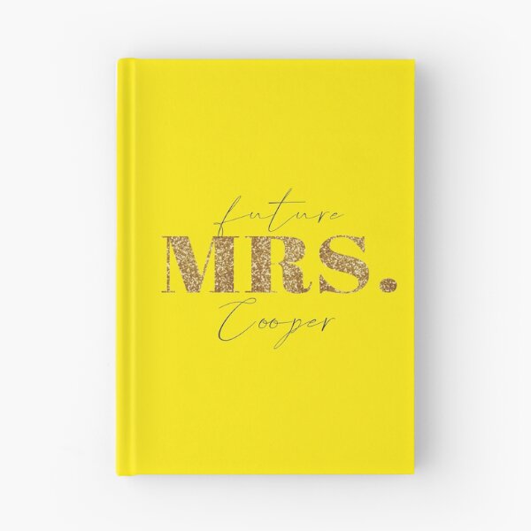 Item preview, Future Mrs Cooper designed and sold by blacklittlemoon.