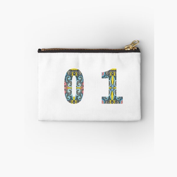 Item preview, FUNKY NUMBERS - Especially Designed for Letter Box Stickers - Original Maori Design designed and sold by KiwiAnniesArtNZ.