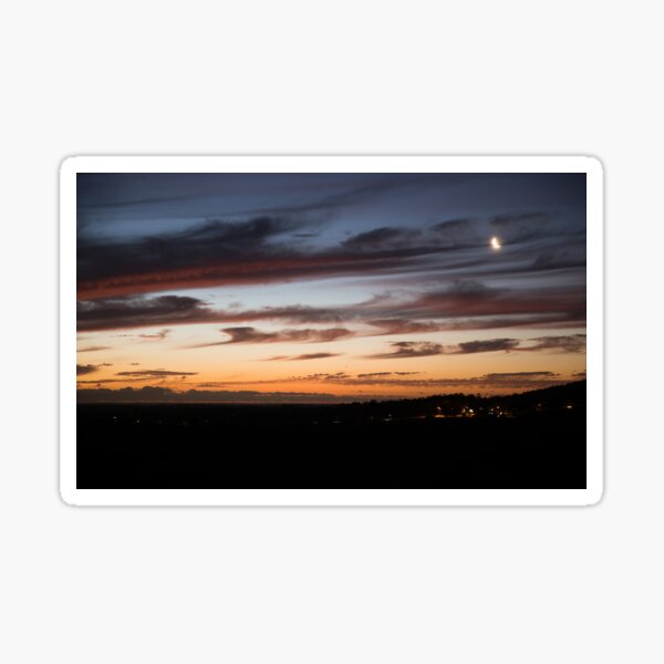 Mount Gambier sunset Sticker