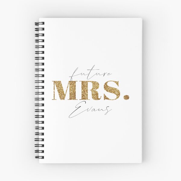 Item preview, Future Mrs Evans designed and sold by blacklittlemoon.