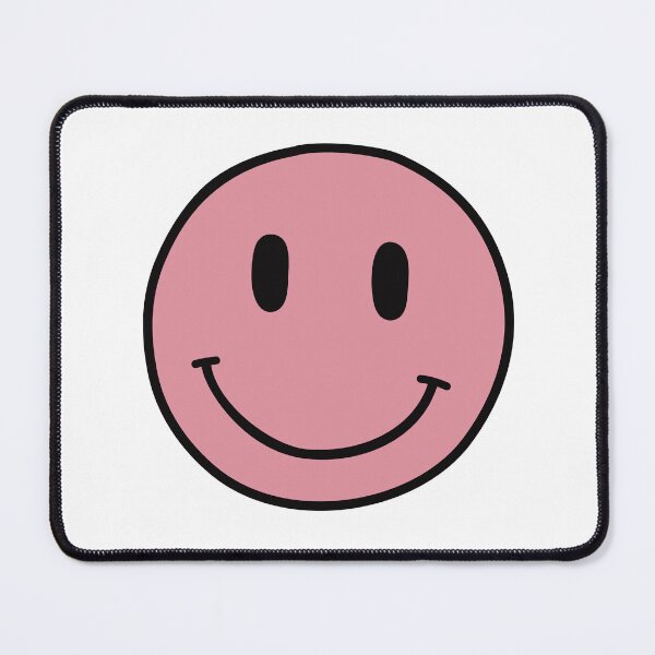 Item preview, Smiley Face Pink designed and sold by soundlesswaves.