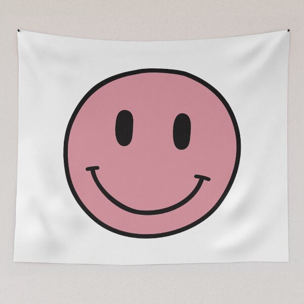 Item preview, Smiley Face Pink designed and sold by soundlesswaves.