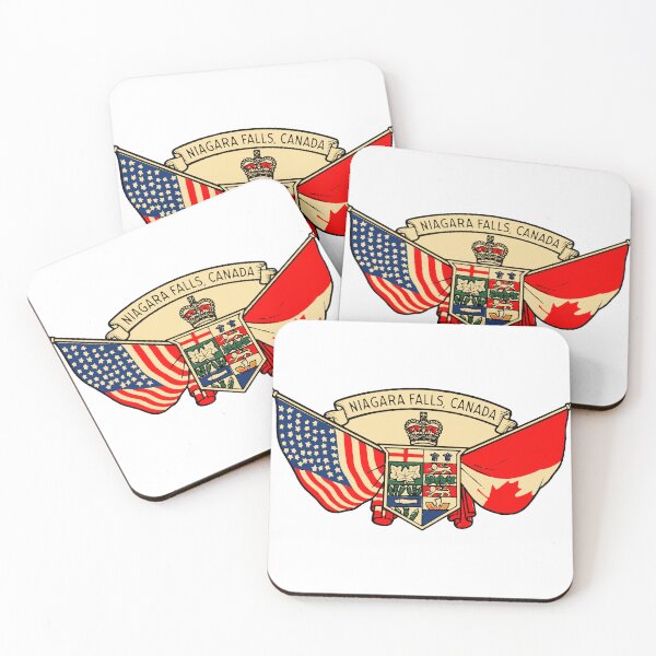 Item preview, Vintage Style Niagara Falls Crest designed and sold by Decal Mania.
