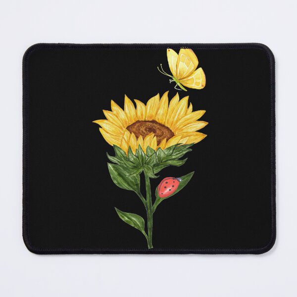 Item preview, Sunflower and Butterfly designed and sold by HappyLifeCreate.