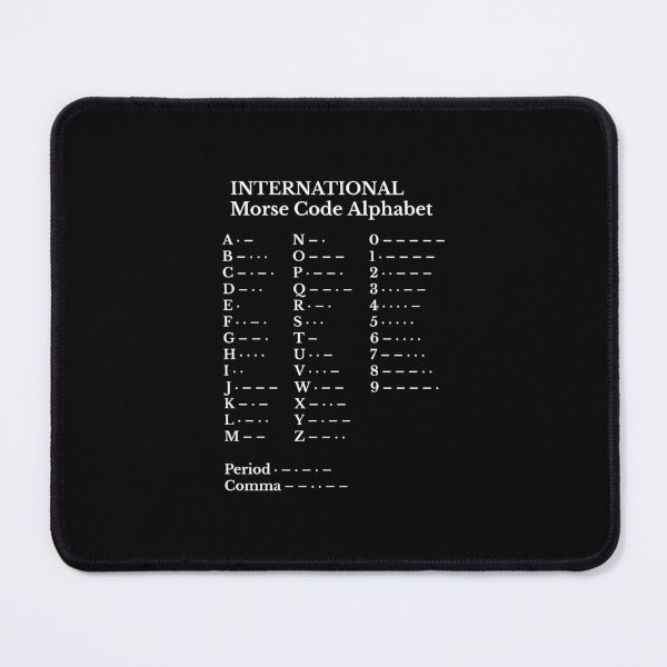Item preview, Morse Code Alphabet designed and sold by keilamariadesig.
