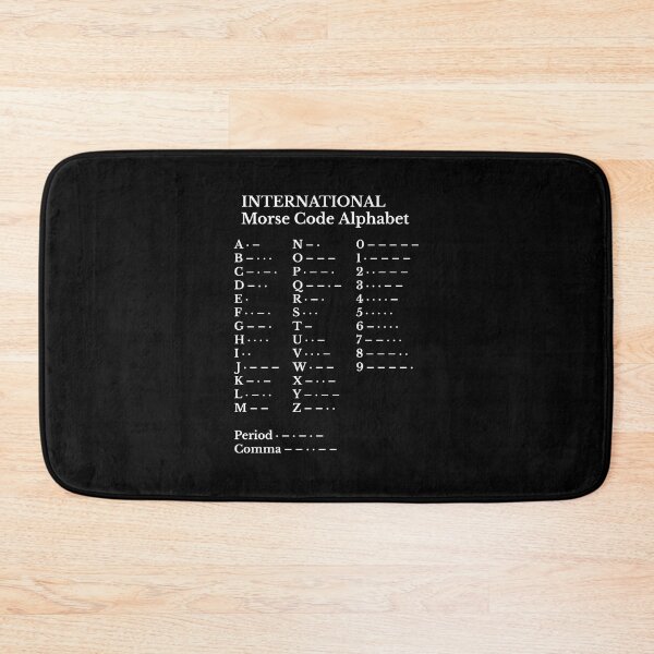 Item preview, Morse Code Alphabet designed and sold by keilamariadesig.