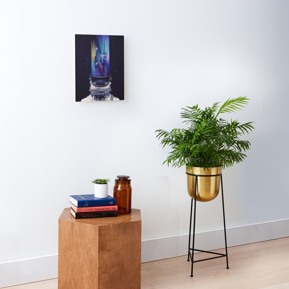 Space Within Mounted Print