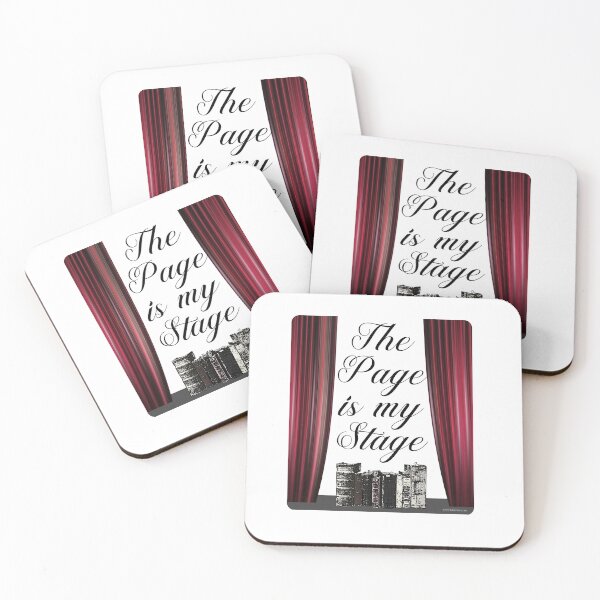 Item preview, The Page Is My Stage Epic Author Slogan designed and sold by mytshirtfort.