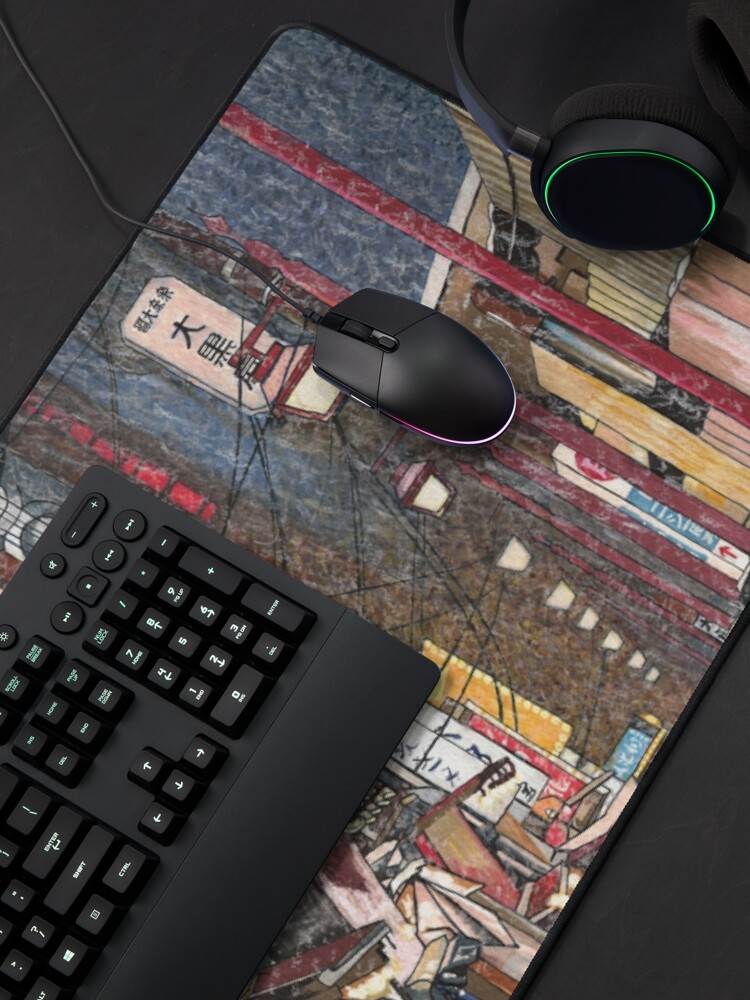 Alternate view of Lights in the Snow Mouse Pad