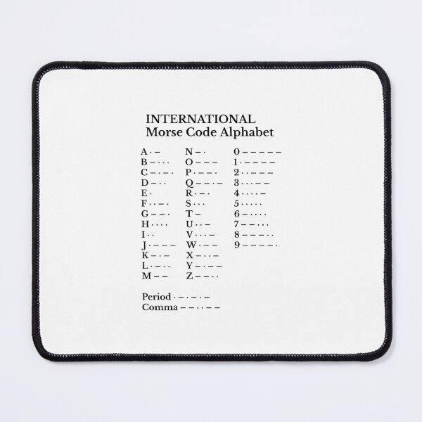 Item preview, Morse Code Alphabet designed and sold by keilamariadesig.