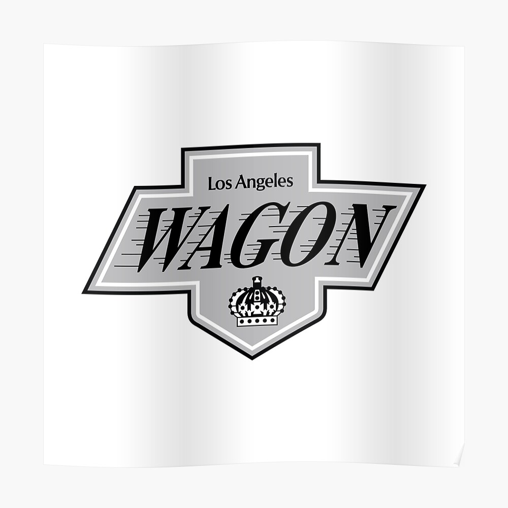 LA Kings Wagon Coat of Arms Logo Essential T-Shirt for Sale by