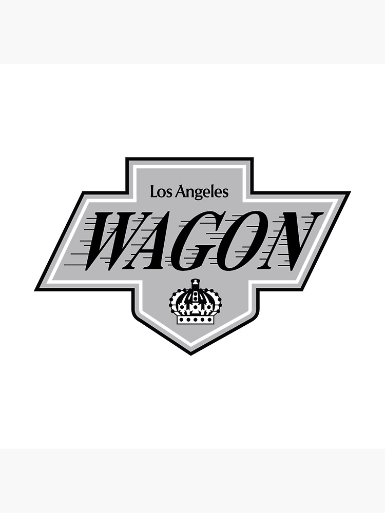 LA Kings Wagon Coat of Arms Logo Essential T-Shirt for Sale by