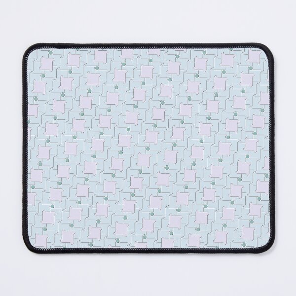 Item preview, Dotted Repeat Pattern - Pale Blue Mauve designed and sold by kernowerno.
