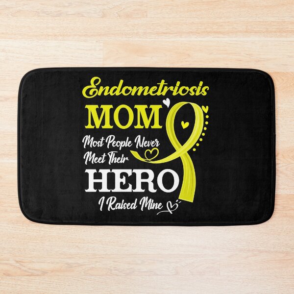 Item preview, Proud Endometriosis Mom Most People Never Meet Their Hero I Raised Mine Endometriosis Awareness designed and sold by Kohend.