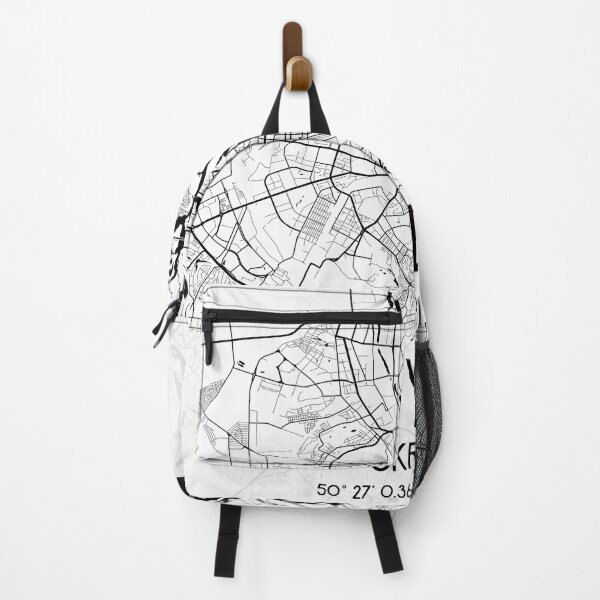 Item preview, KYIV, KIEV UCRANIA CIUDAD MAPA MONOCROMO BLANCO designed and sold by lukas69graphic.
