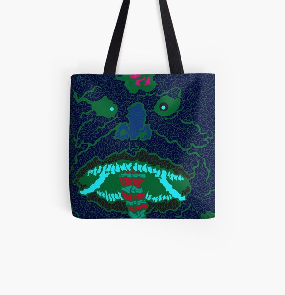 Oni Allover-Print Tote Bag