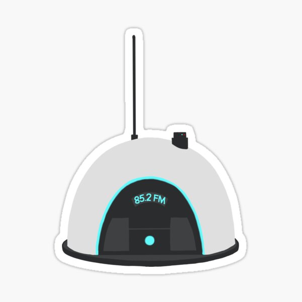 Portal Radio Sticker