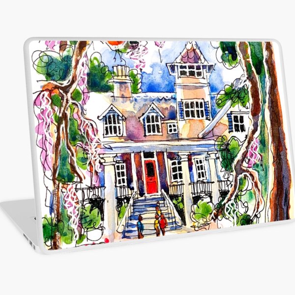 Magnolia Estate Swamp Gardens, Charleston SC USA Laptop Skin