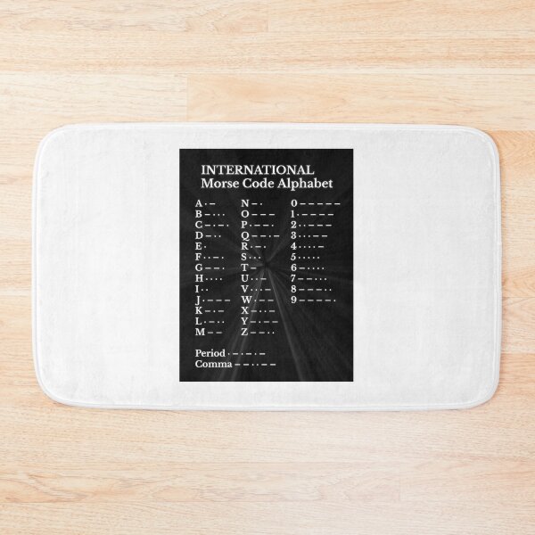 Item preview, Morse Code Alphabet designed and sold by keilamariadesig.