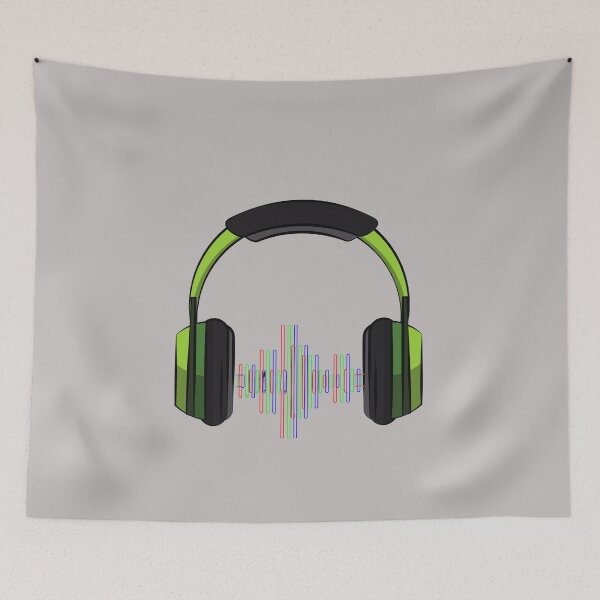 Item preview, music headphones designed and sold by LU NA.