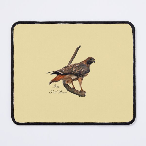 Item preview, Red Tailed Hawk on Perch designed and sold by Whisperingpeaks.